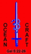OCEAN CRAFT Aluminium Inflatable Company Logo